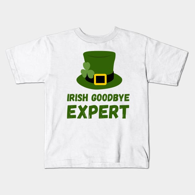 Irish Goodbye Expert Kids T-Shirt by Cyrensea